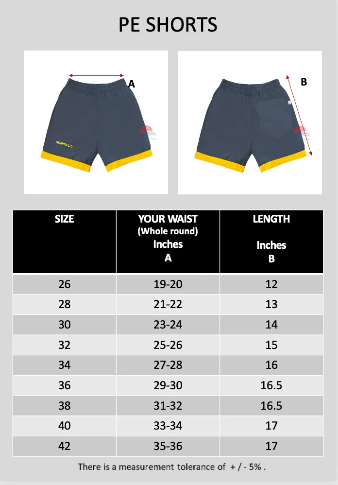 APS PE Shorts (Unisex) - Image 3