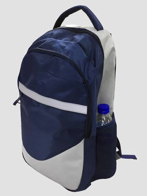 Navy School Bag - Image 3