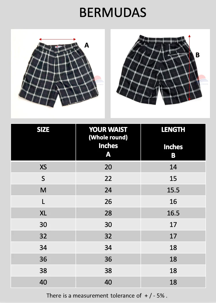 BVPS Boy's Bermudas (With Elastic at waistband) - Image 3