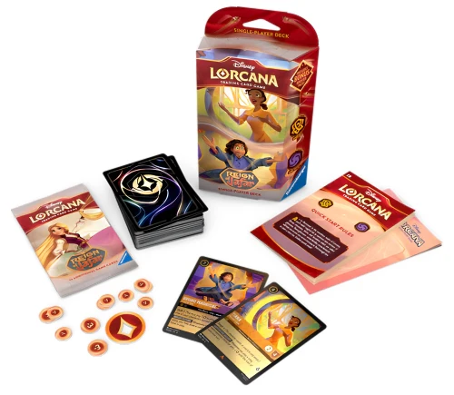 Disney Lorcana - Set 8 - Reign of Jafar: Tiana & Bruno (Amber & Amethyst) Single-Player Deck - Image 2