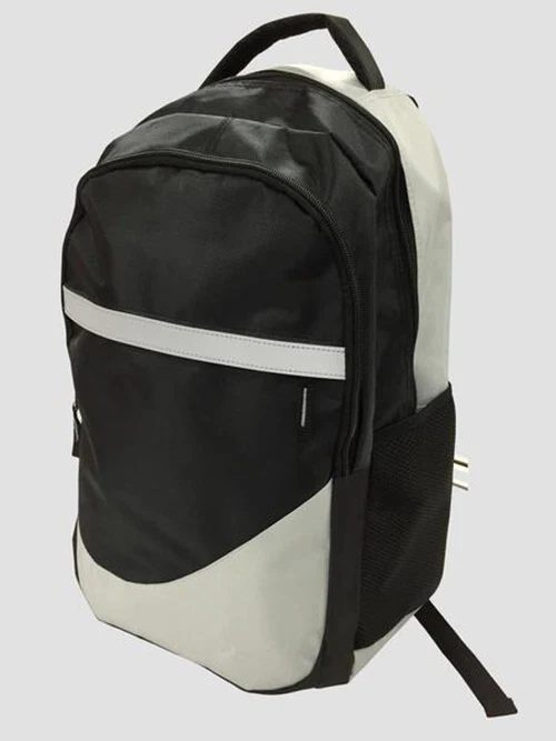 Grey School Bag - Image 3