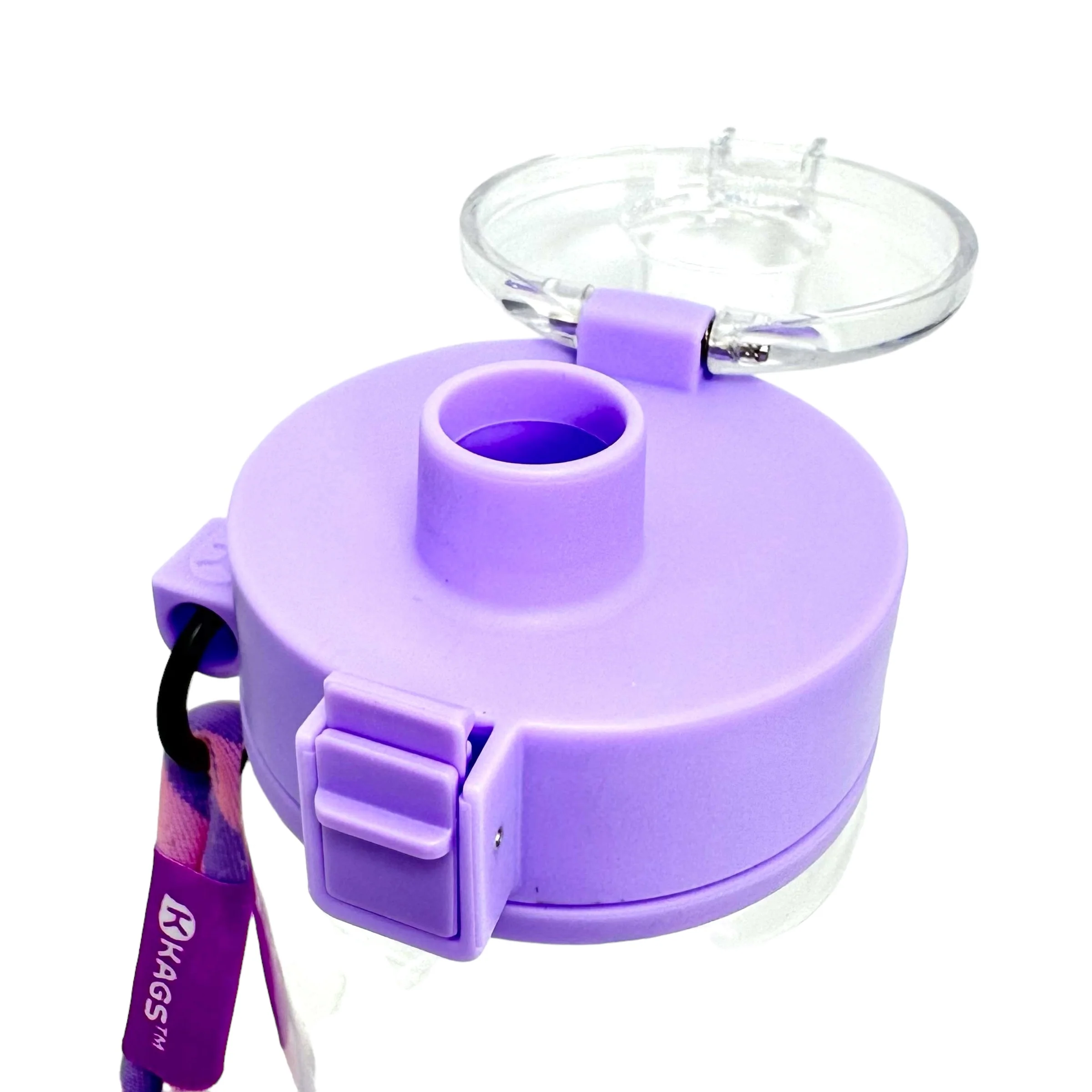 KAGS AQUARECHARGE Series Tritan 600ML Water Bottle w/ Crossbody Strap Color Series - Image 17