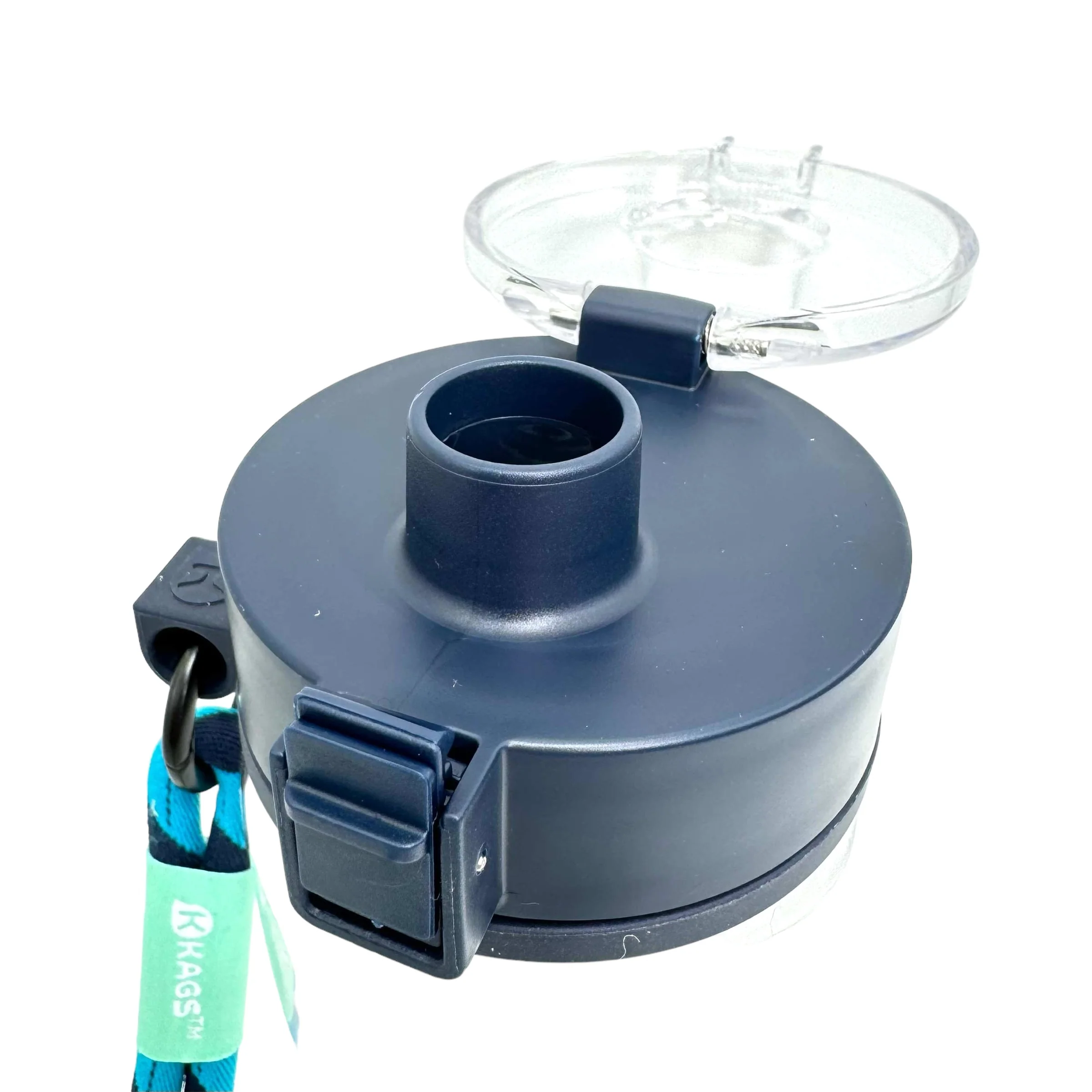 KAGS AQUARECHARGE Series Tritan 600ML Water Bottle w/ Crossbody Strap Color Series - Image 4