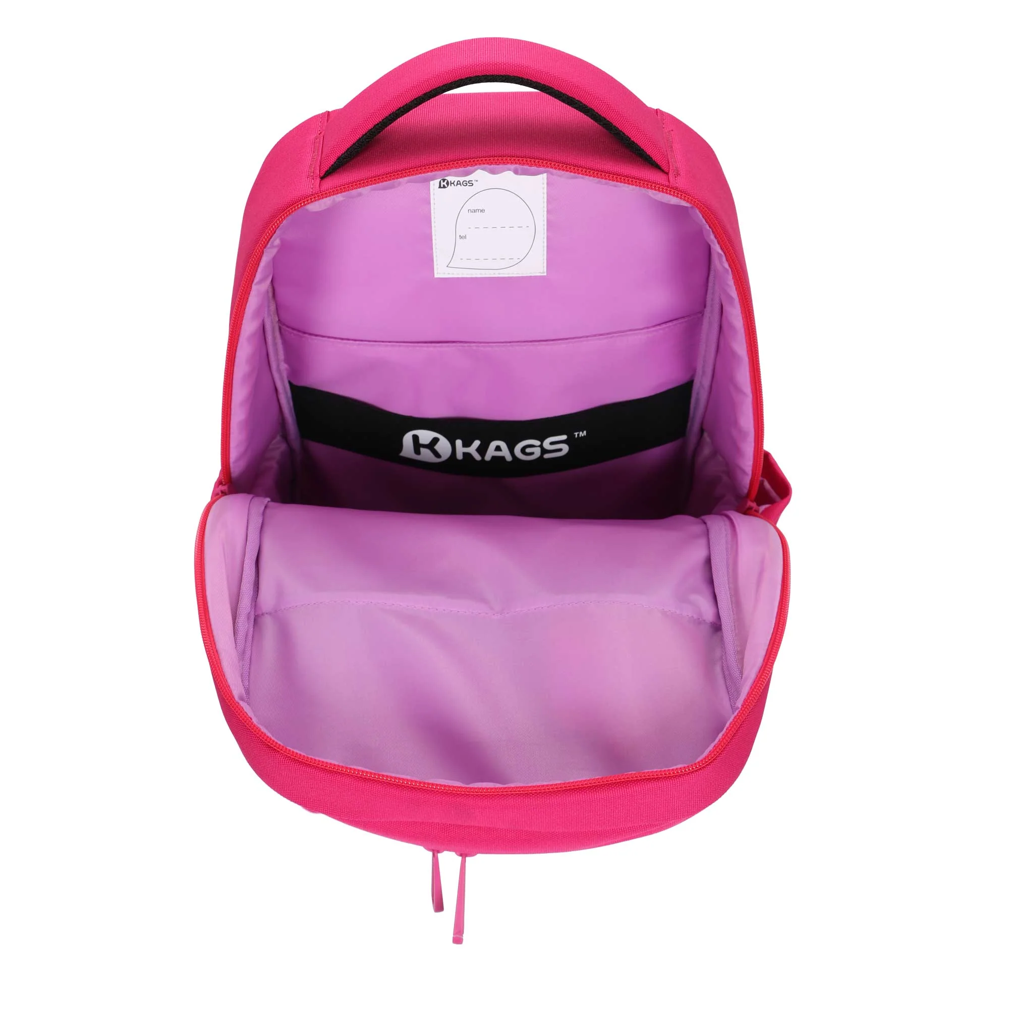 KAGS ASHTON 5 Series Ergonomic School Backpack for Primary School Pupils - Magenta - Image 5