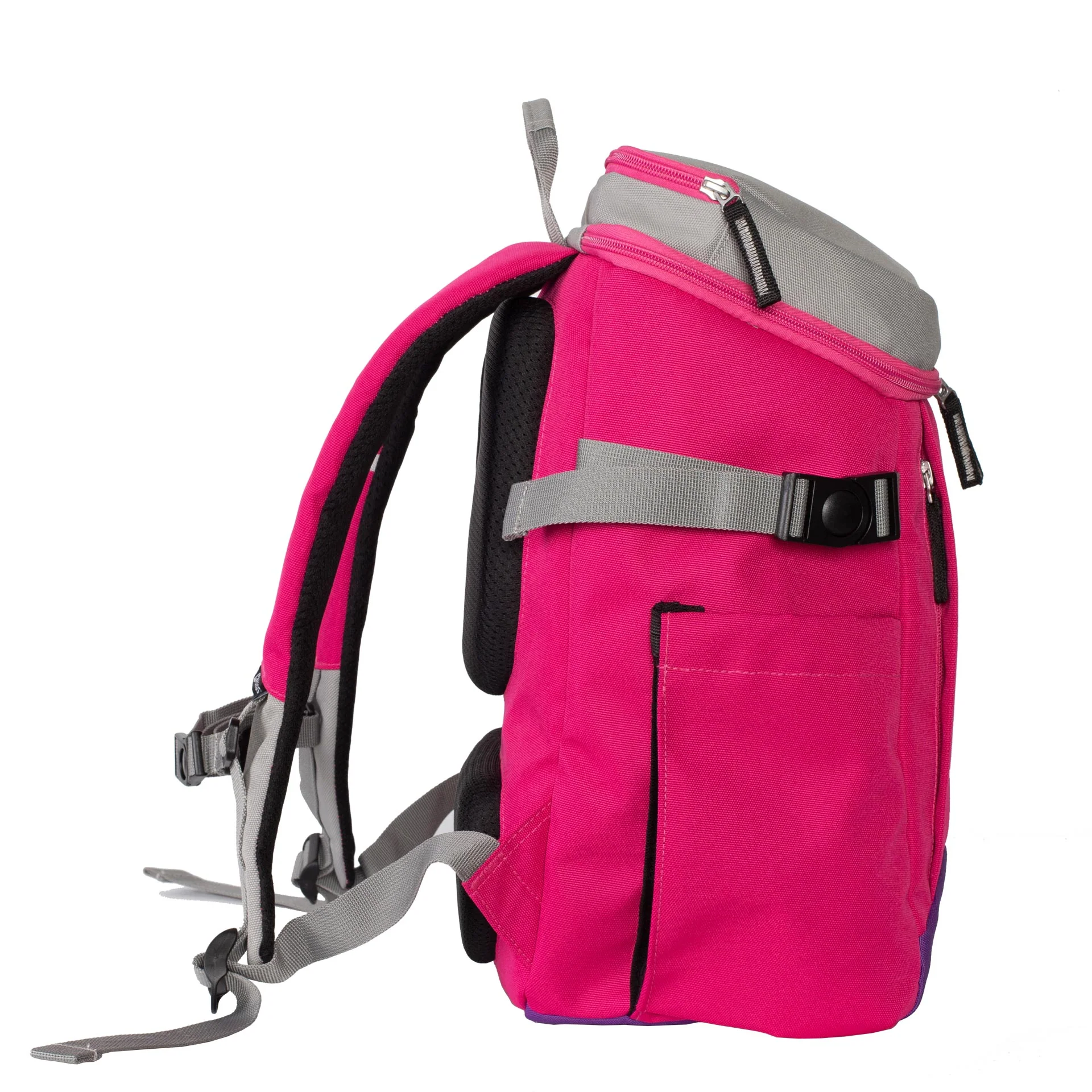 KAGS DUSTIN mini Ergonomic School Backpack for Primary School Pupils - Magenta - Image 5
