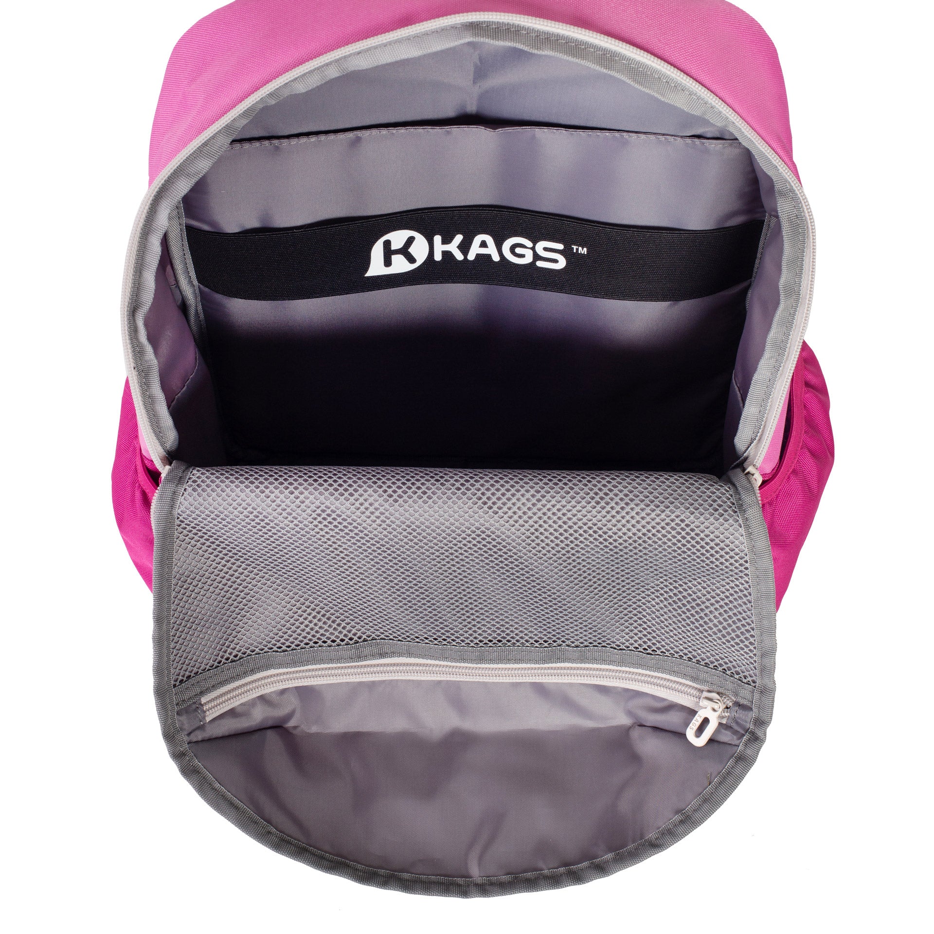 KAGS ESSENTIALS 101 Multifunctional Lightweight Backpack for Kids - Magenta - Image 10