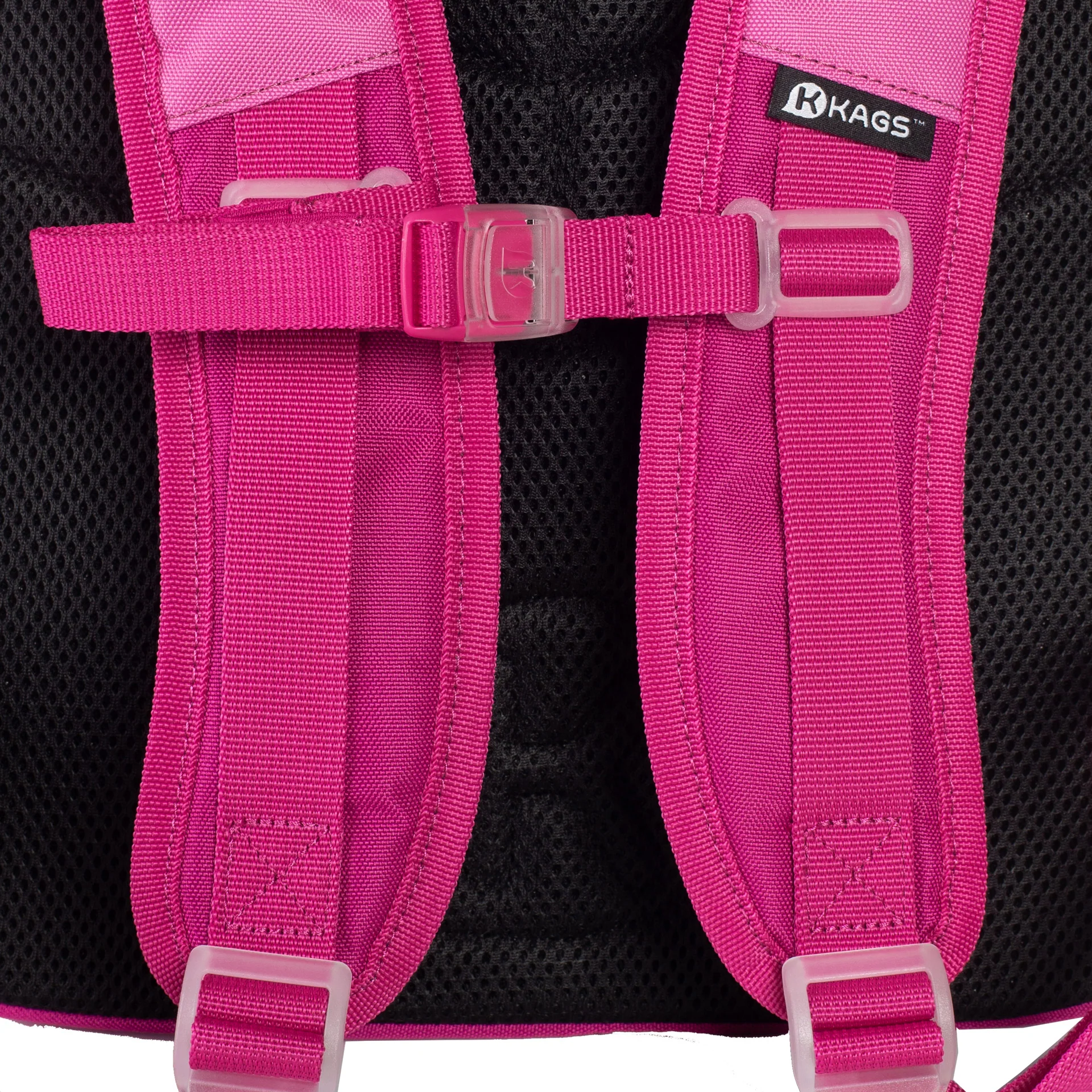 KAGS ESSENTIALS 101 Multifunctional Lightweight Backpack for Kids - Magenta - Image 6