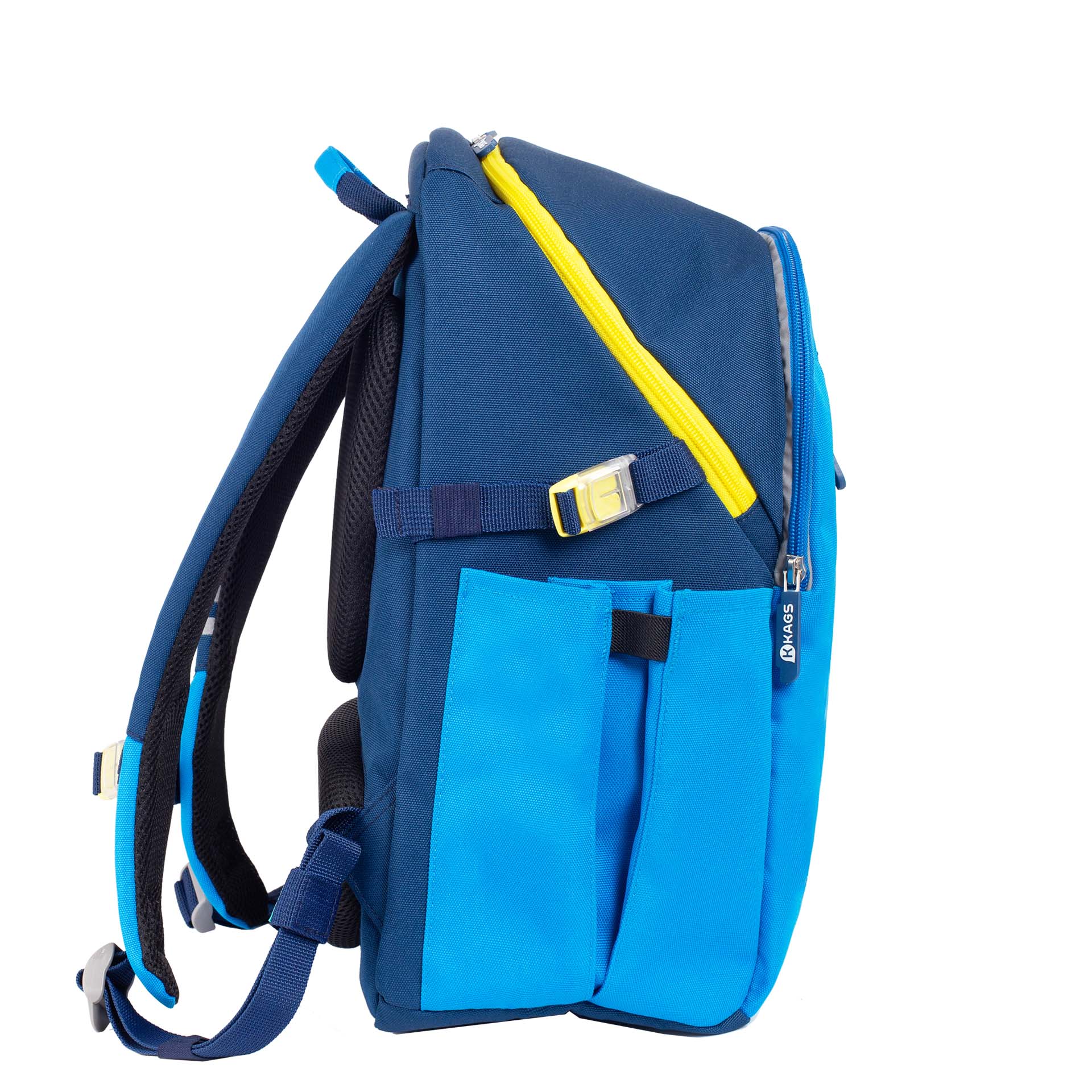 KAGS FERGUS Series Ergonomic School Backpack - Blue - Image 5