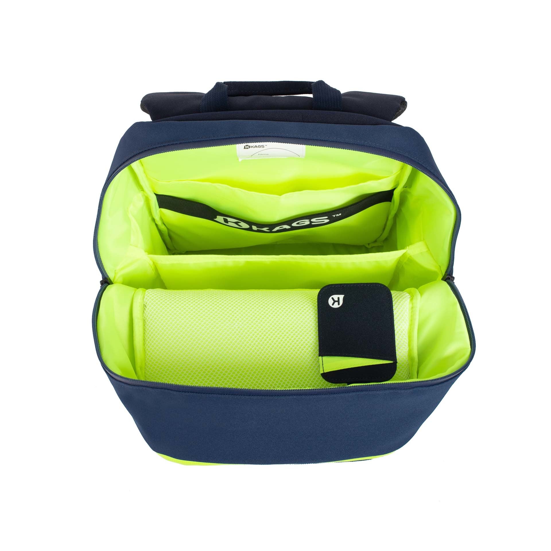 KAGS GRAFTON Series Ergonomic School Backpack - Green - Image 5