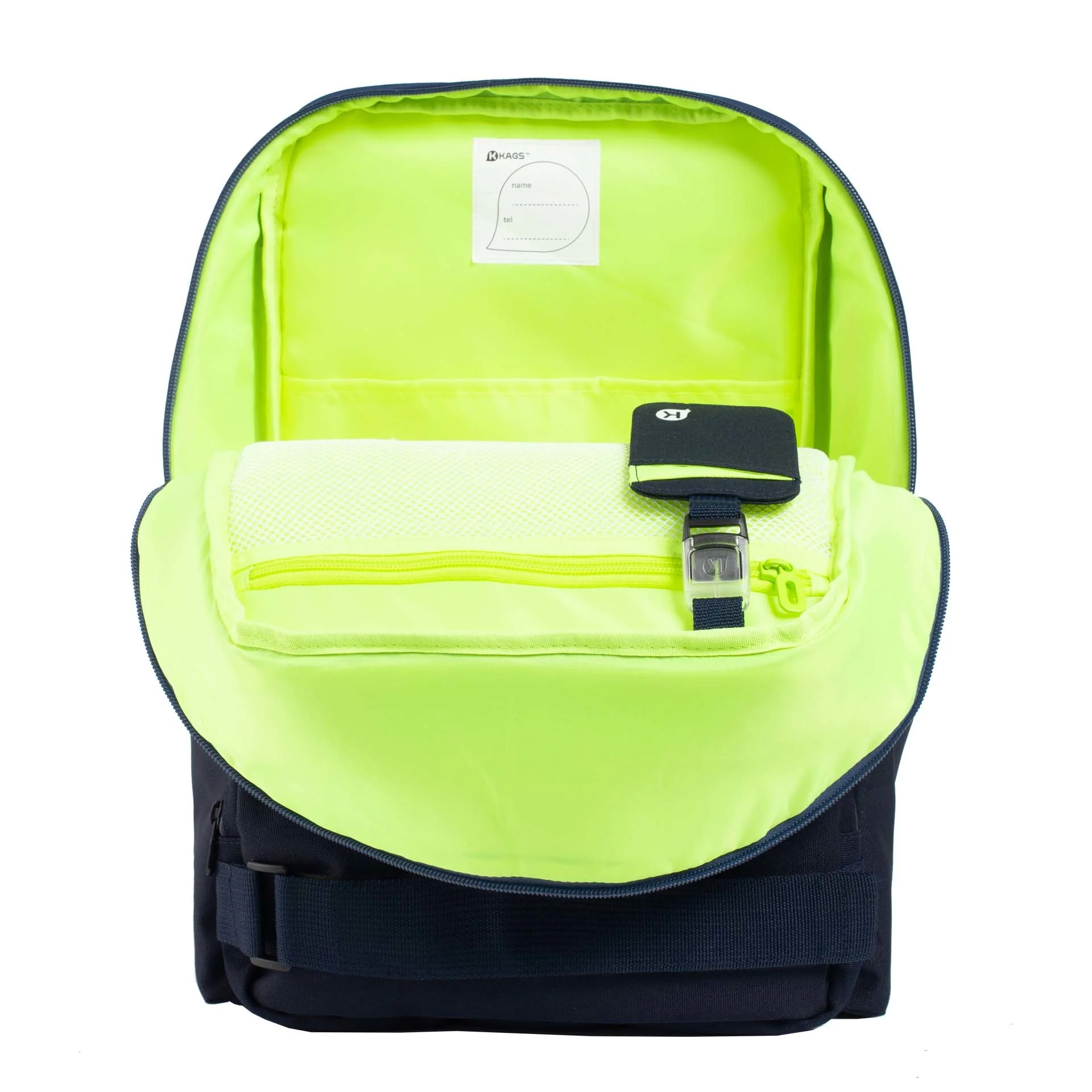 KAGS GRAFTON Series Ergonomic School Backpack - Green - Image 6