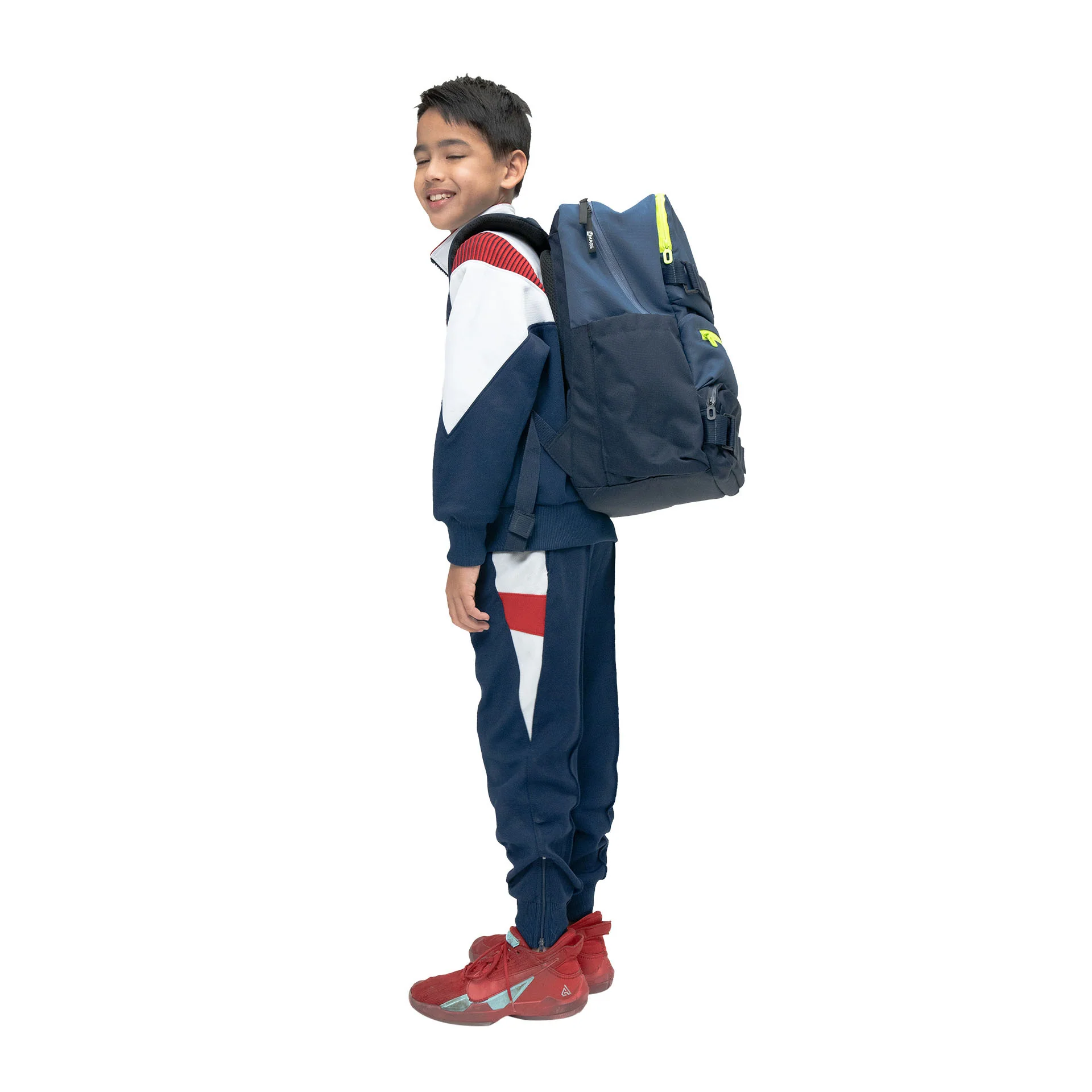 KAGS GRAFTON Series Ergonomic School Backpack - Green - Image 9