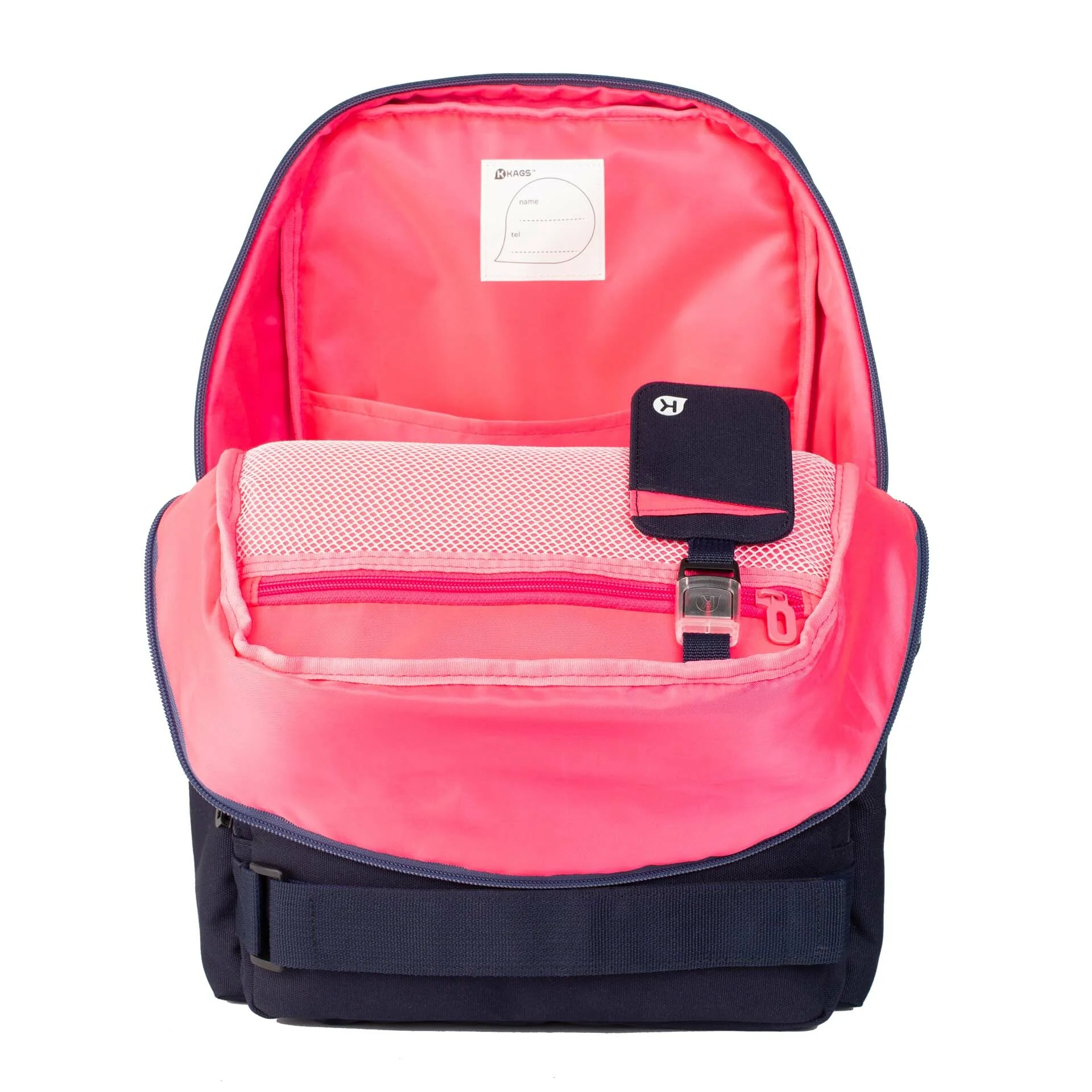 KAGS GRAFTON Series Ergonomic School Backpack - Pink - Image 7