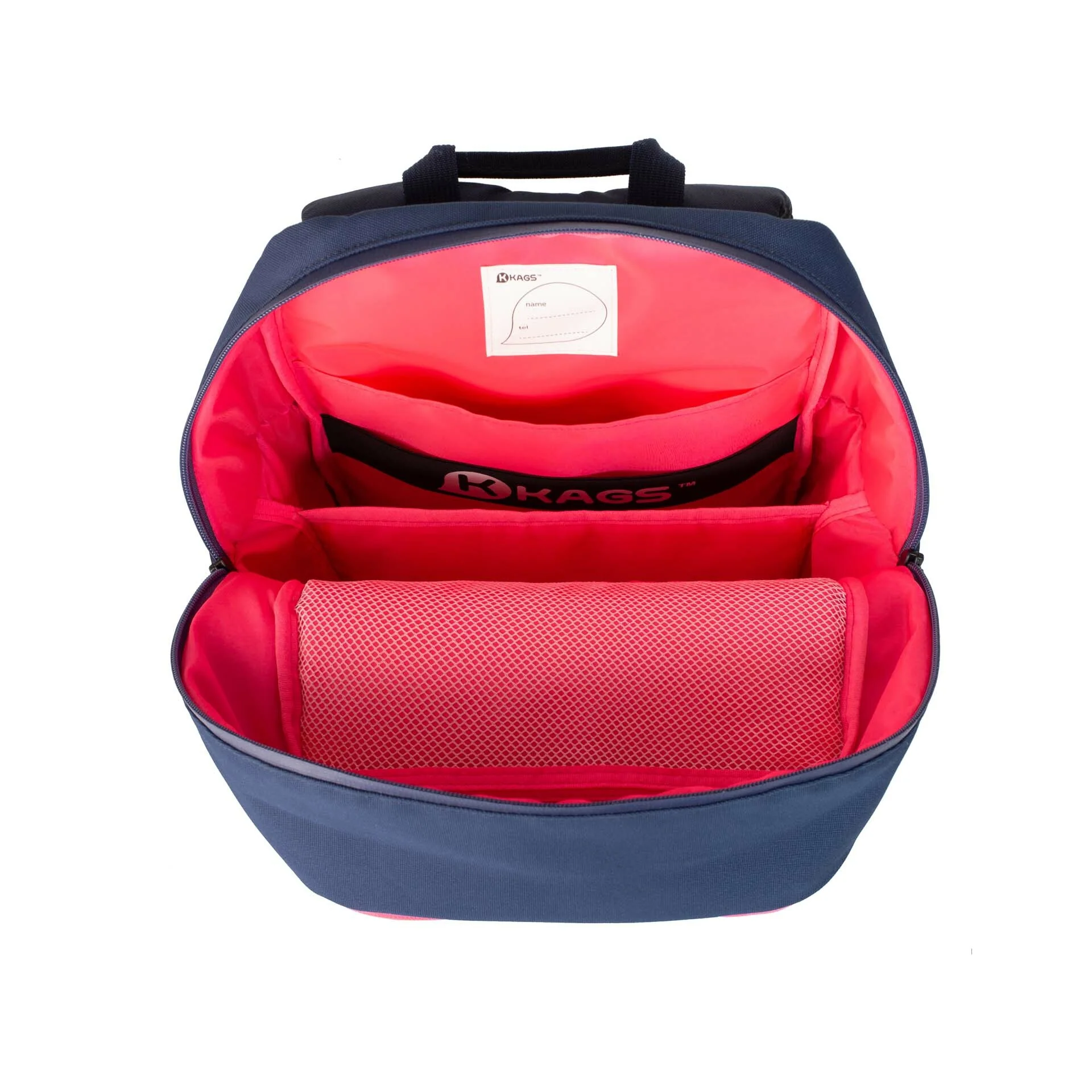KAGS GRAFTON Series Ergonomic School Backpack - Pink - Image 8