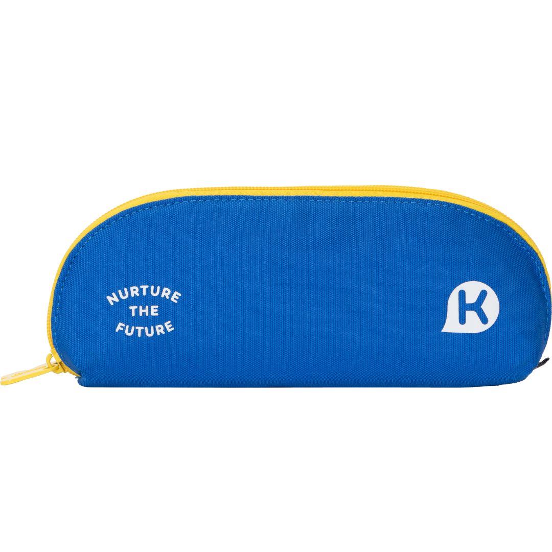 KAGS IZZY Series Pouch Type Pencil Case - Blue - Image 2
