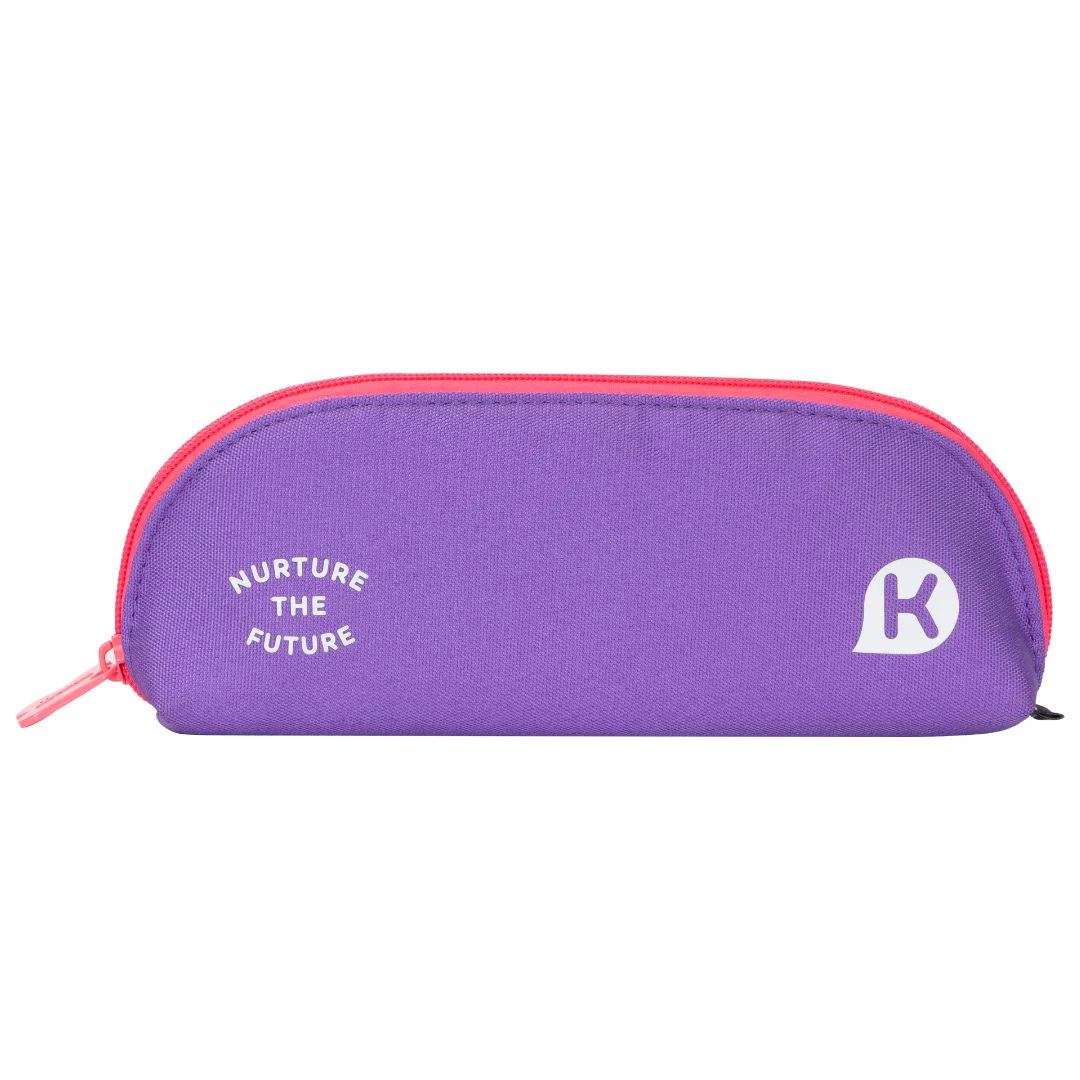 KAGS IZZY Series Pouch Type Pencil Case - Purple - Image 2