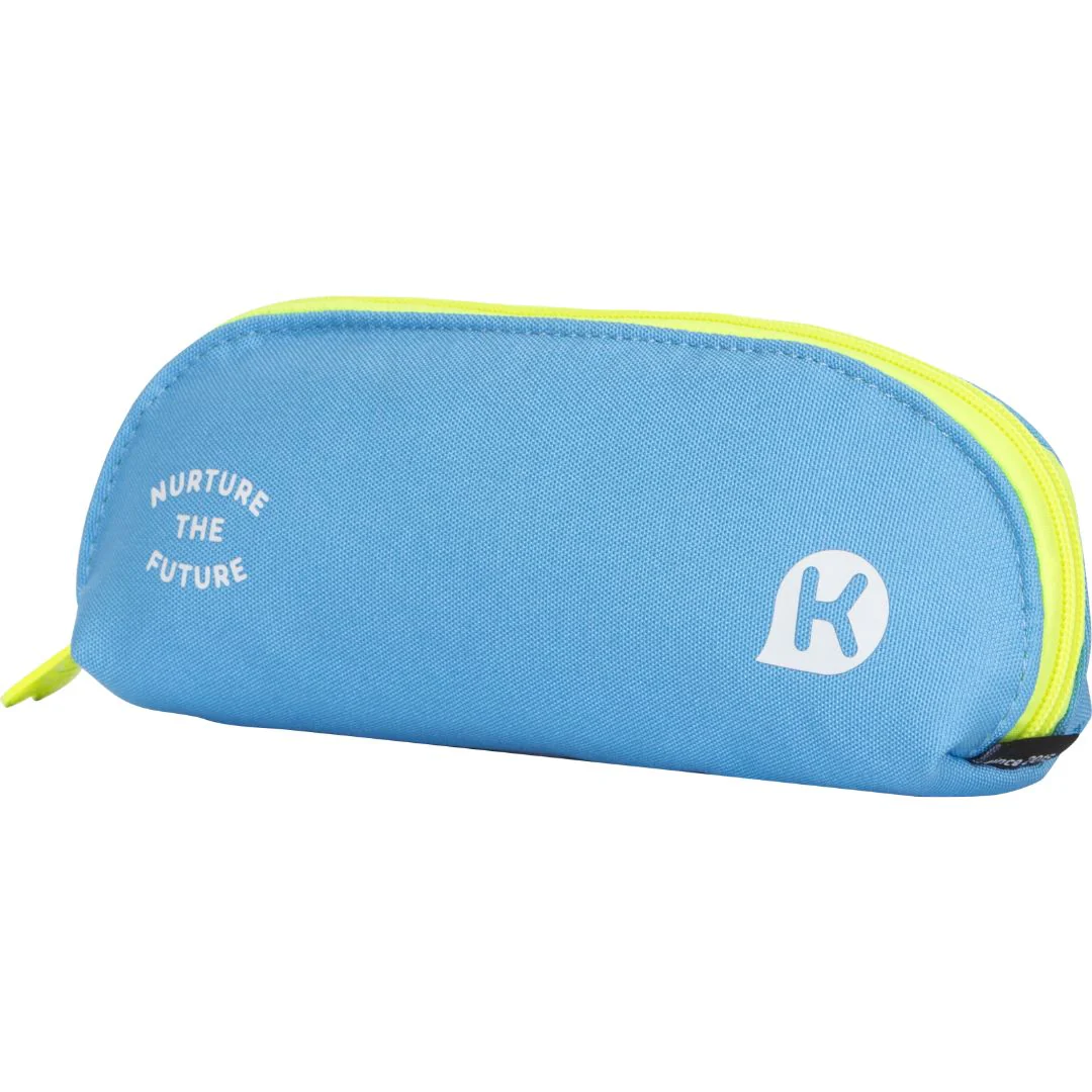 KAGS IZZY Series Pouch Type Pencil Case - Steel Blue - Image 3