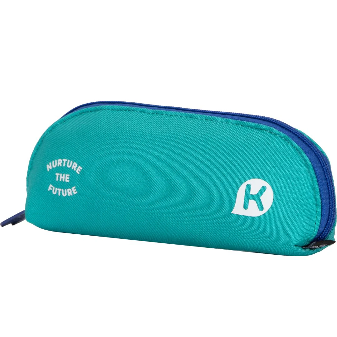 KAGS IZZY Series Pouch Type Pencil Case - Teal - Image 3