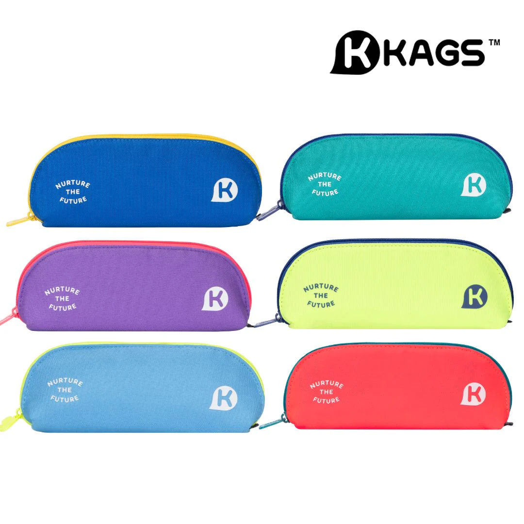 KAGS IZZY Series Pouch Type Pencil Case - Teal - Image 9