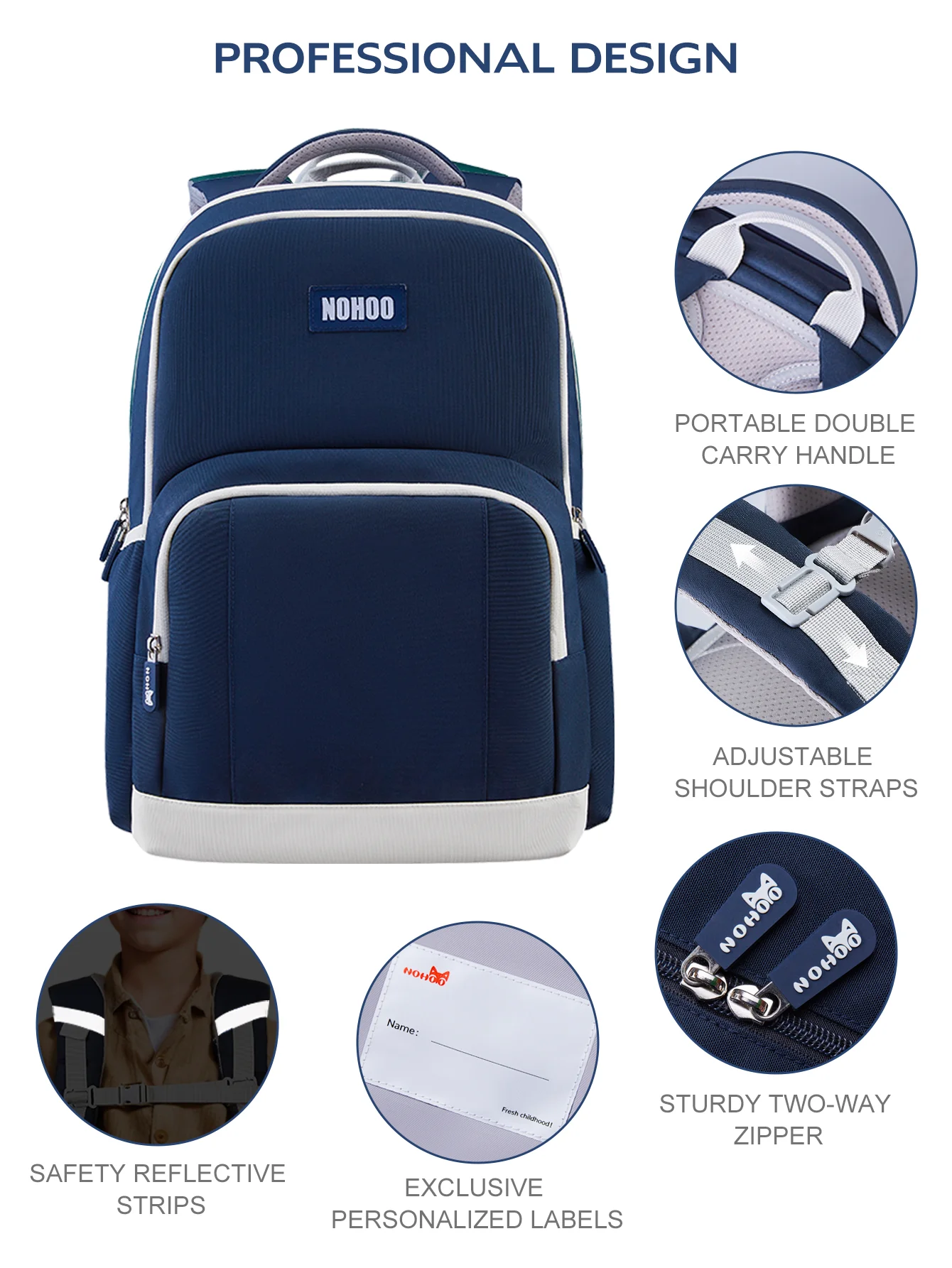 Classic Primary School backpack - Image 8
