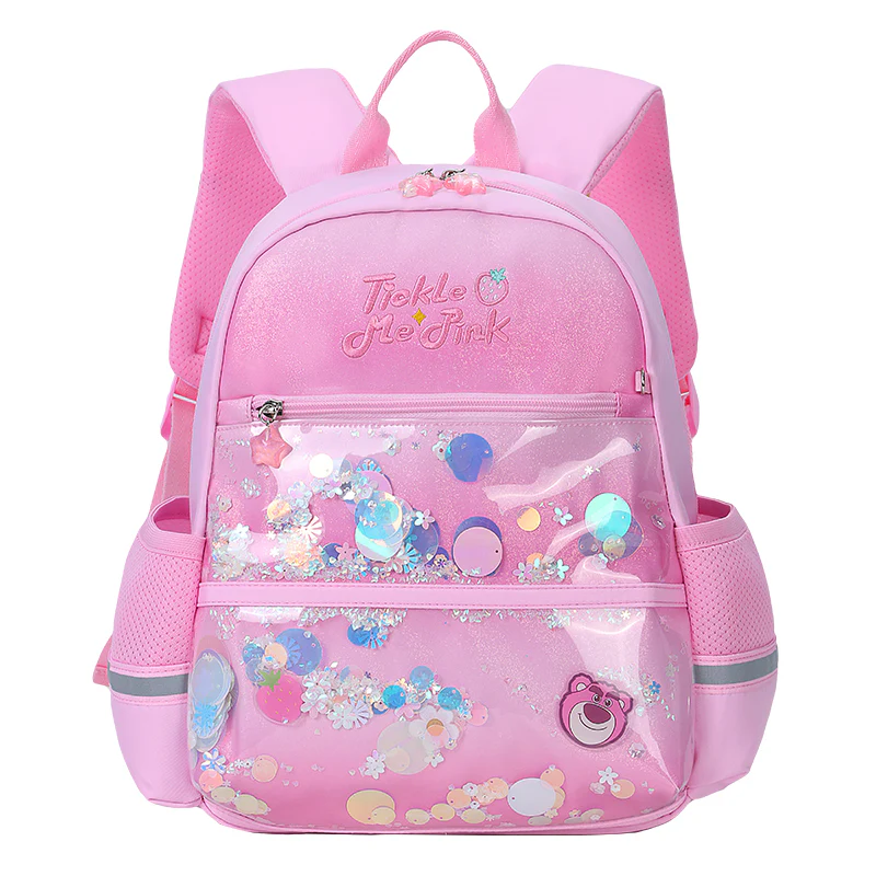 LOTSO School Bag (Tickle Me Pink) - Image 5