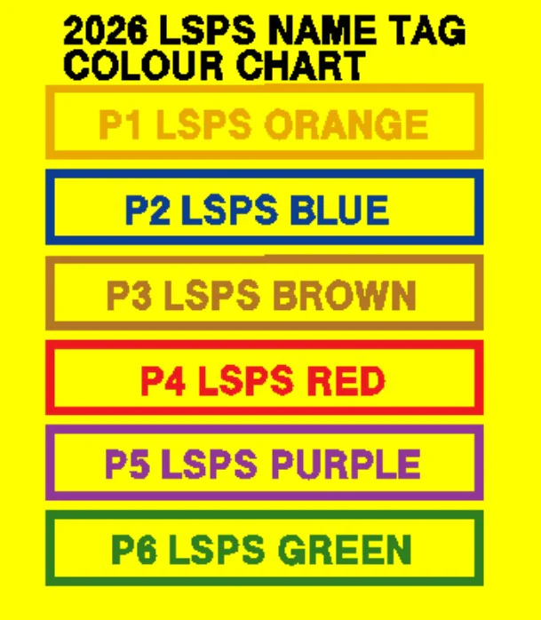 LSPS NAMETAGS