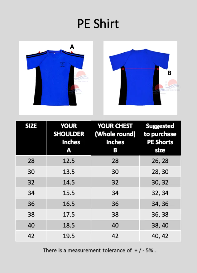 MCS Blue PE T-Shirt (Sapphire) - Image 3