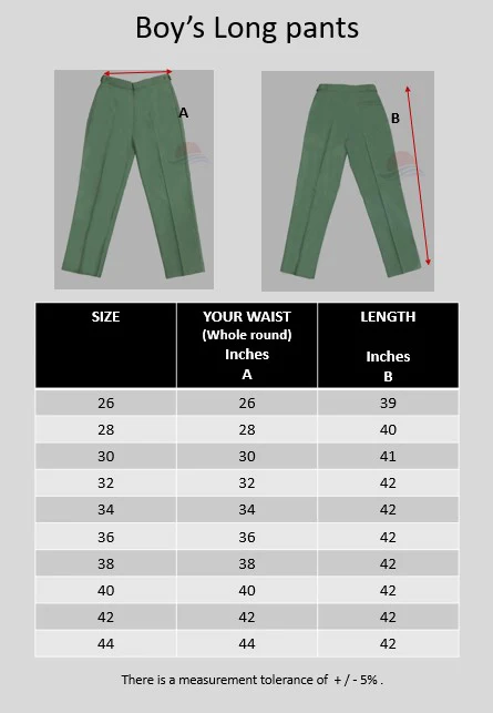 NUS High School BOY'S LONG PANTS - Image 3