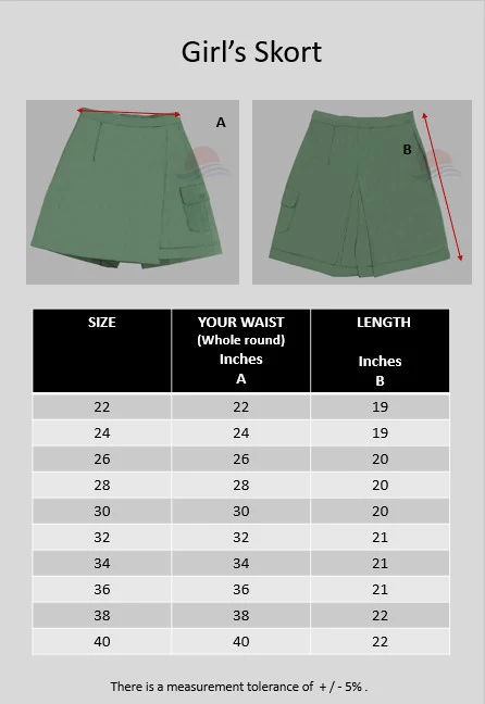 NUS High School GIRL'S SKORTS - Image 3