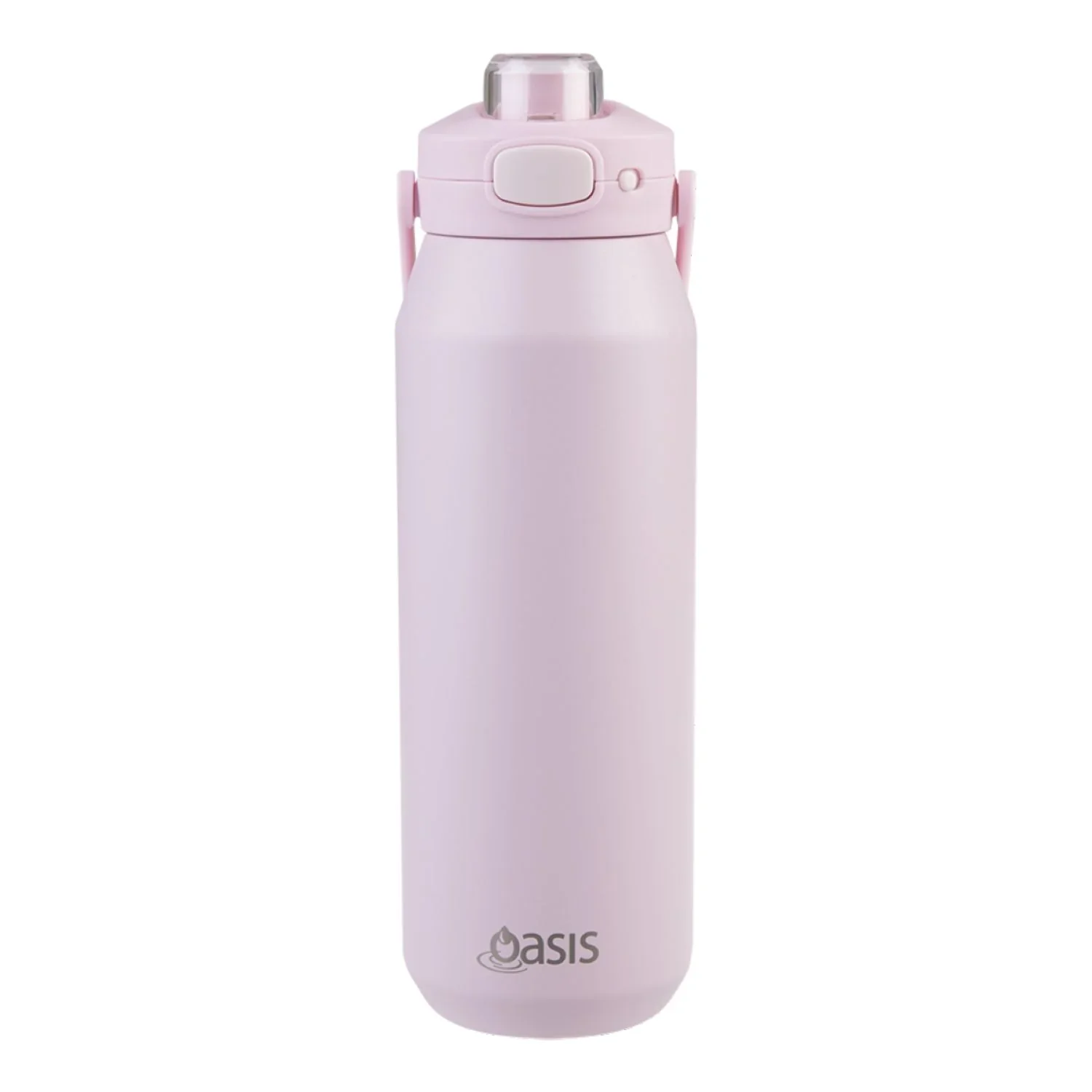 Oasis Ceramic Stainless Steel Triple Wall Capri Quick Release Drink Bottle 1L - Image 3