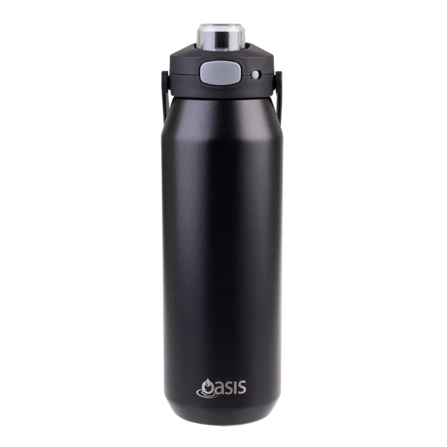 Oasis Ceramic Stainless Steel Triple Wall Capri Quick Release Drink Bottle 1L - Image 5