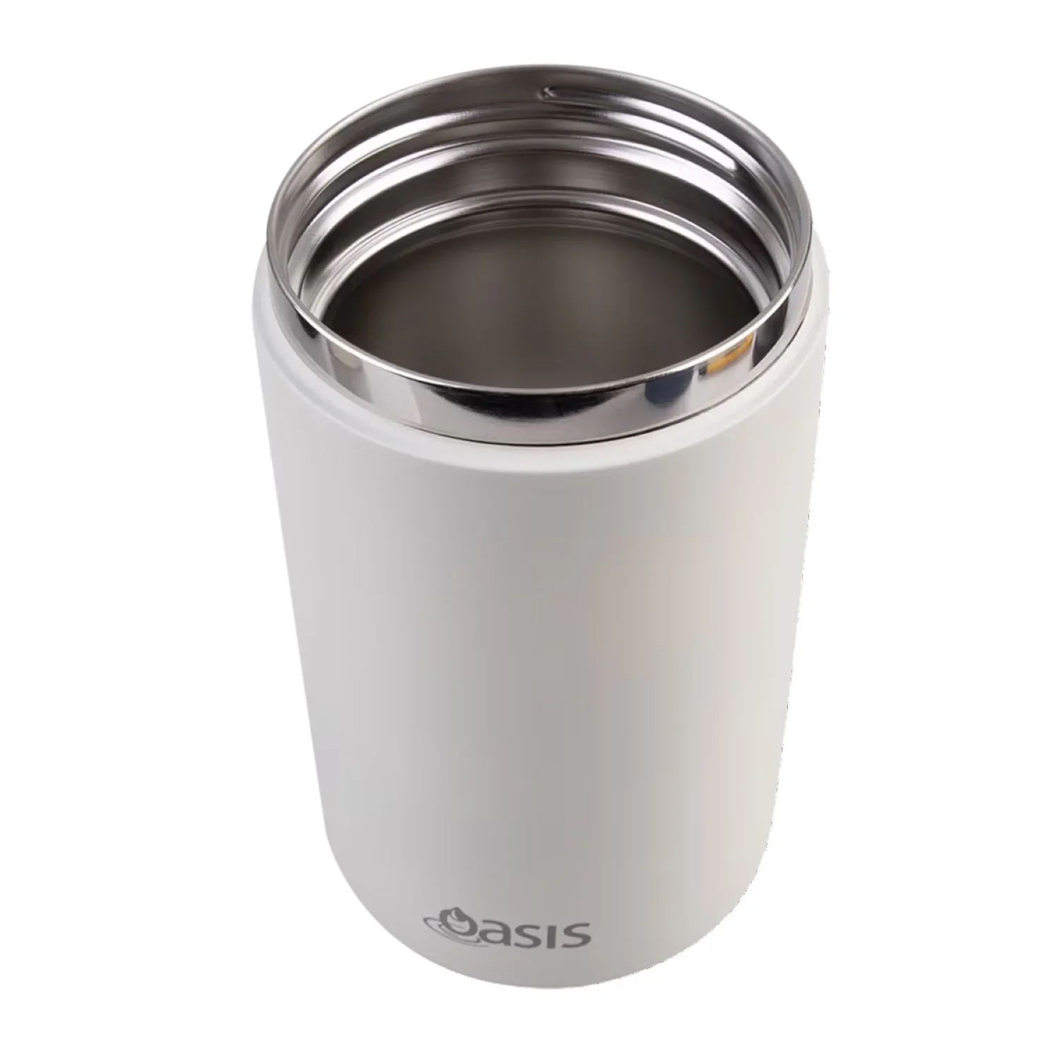 Oasis Stainless Steel Insulated Dual Compartment Food Jar with Handle And Spoon 700ML - Image 5