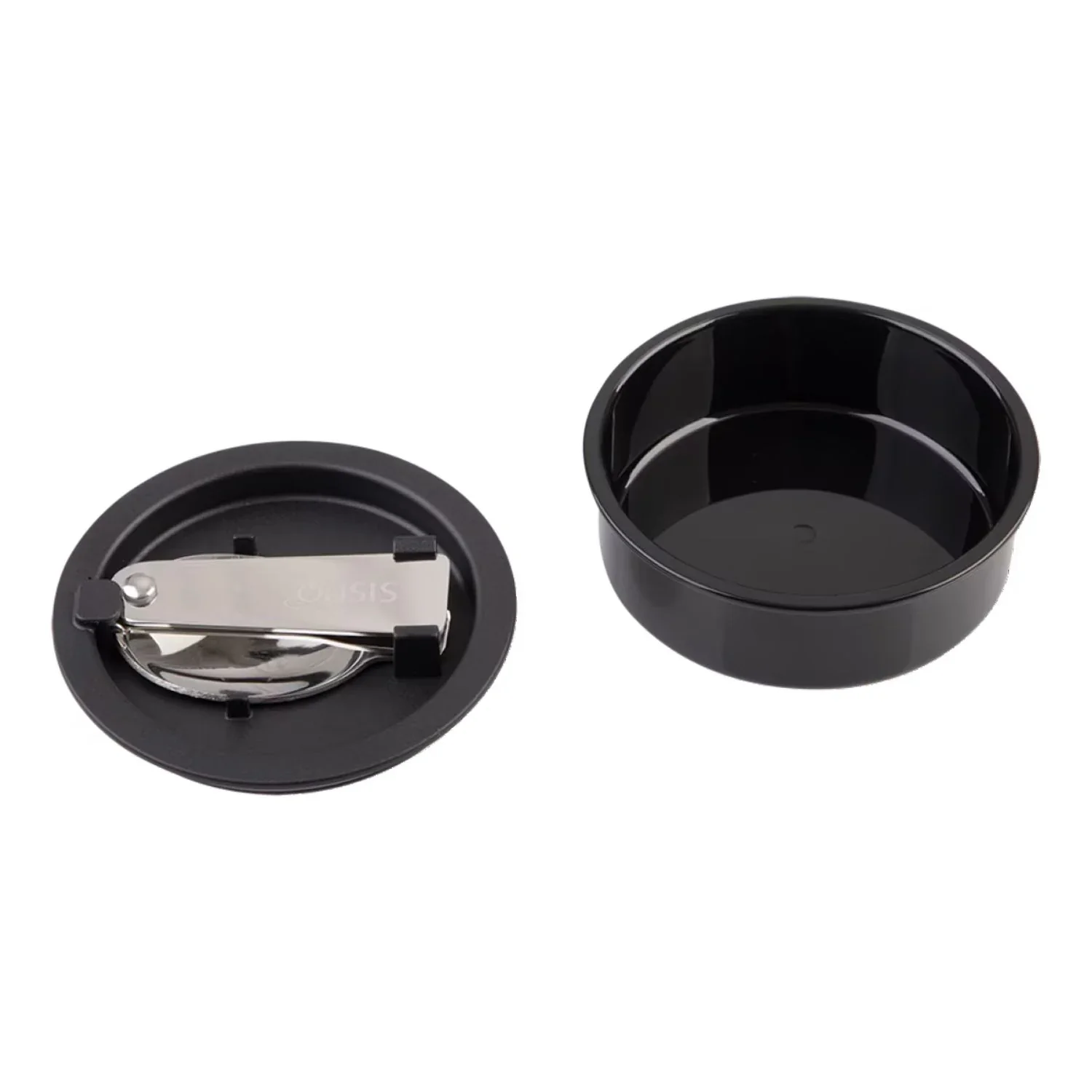 Oasis Stainless Steel Insulated Dual Compartment Food Jar with Handle And Spoon 700ML - Image 8