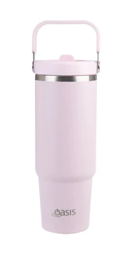 Oasis Stainless Steel Insulated Voyager Carry Tumbler With Sipper Straw 900ML / 32oz - Image 5