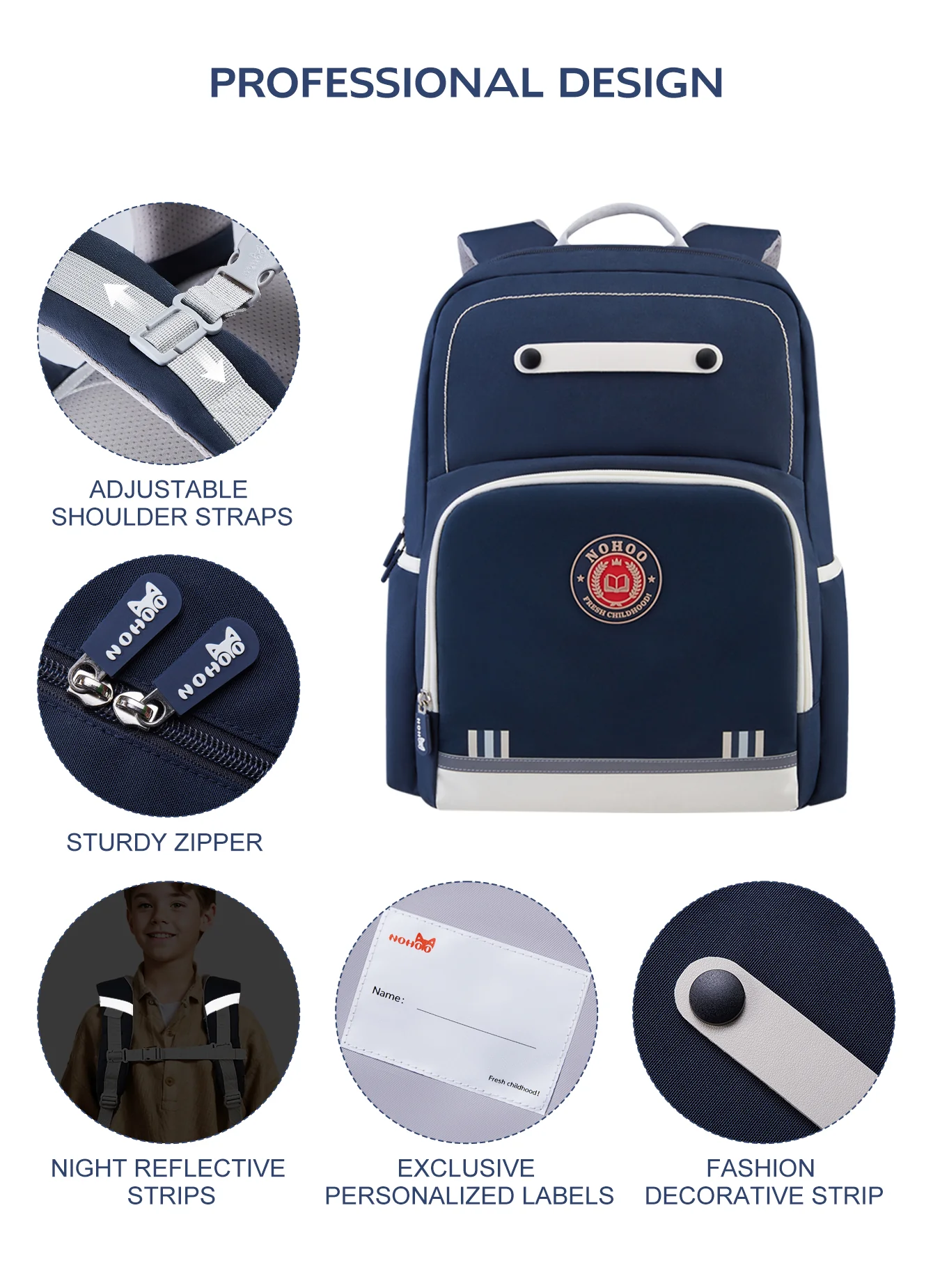 Varsity Primary School backpack - Image 8