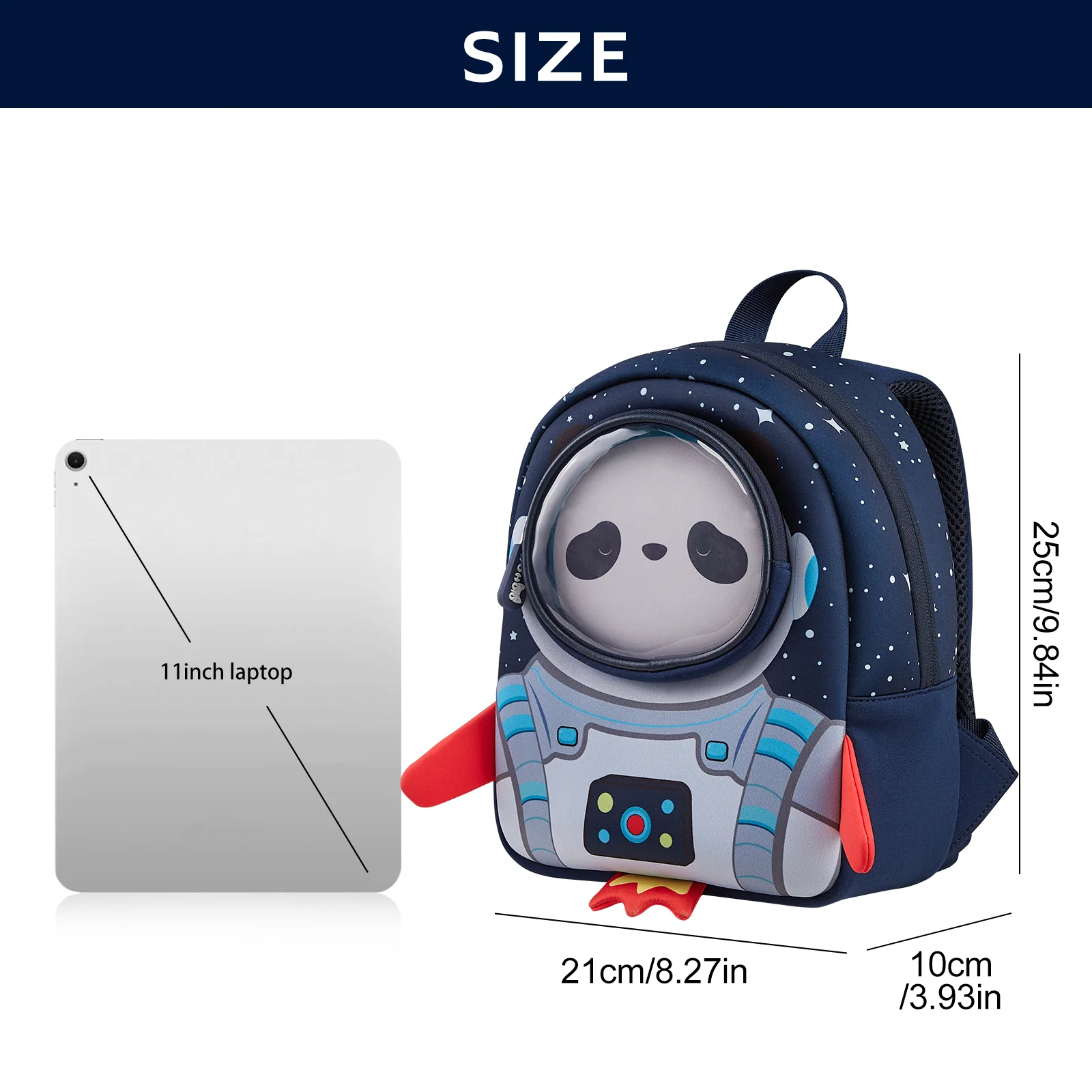 Spaceship Toddler Backpack - Image 5