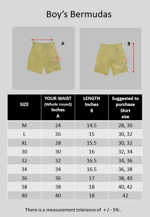 PCPS Boy's Bermudas (P3 & Above) - Image 3