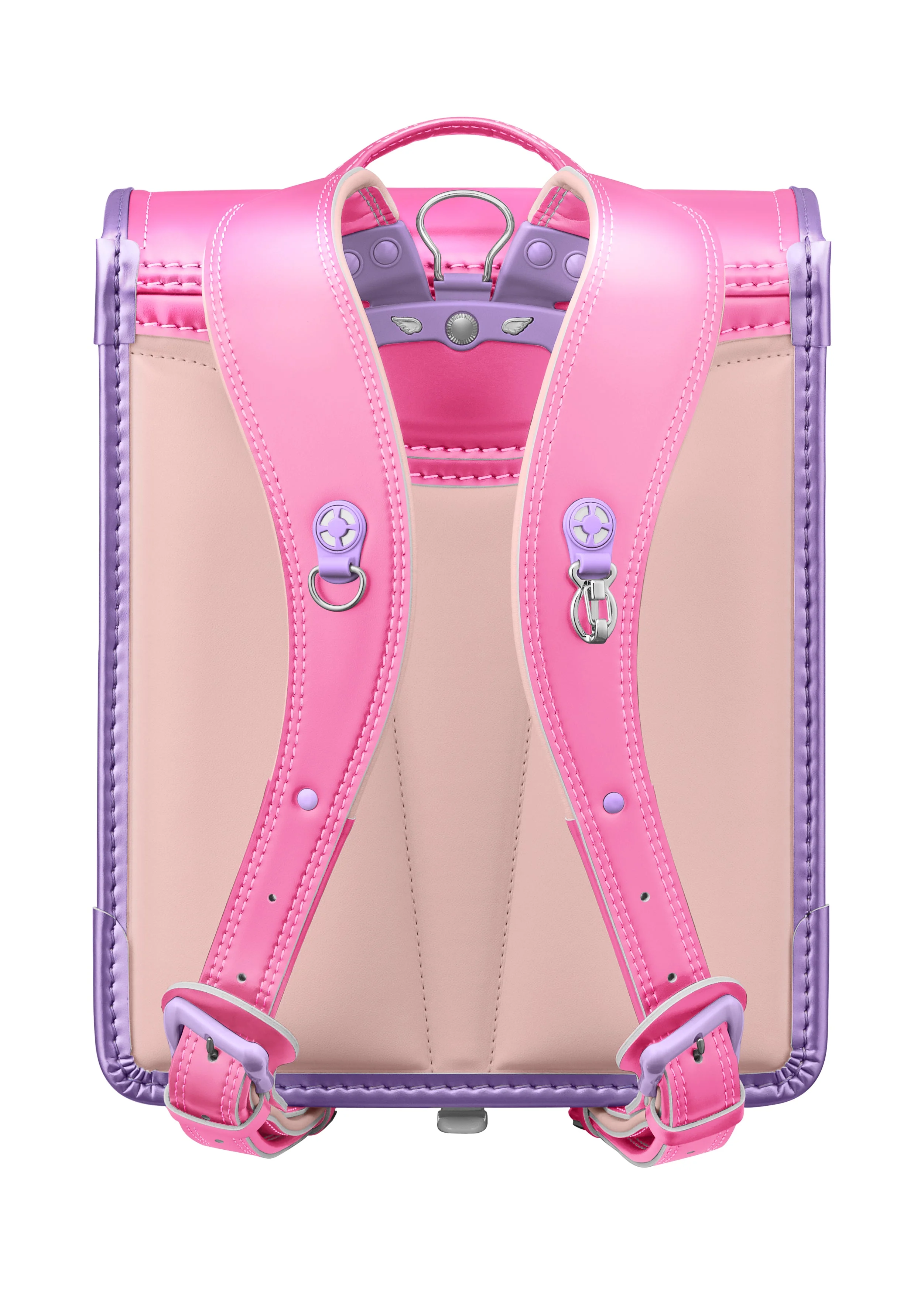 Pearl Pink x Pearl Purple Model Yourmate Shiny Pop Randoseru - Image 4
