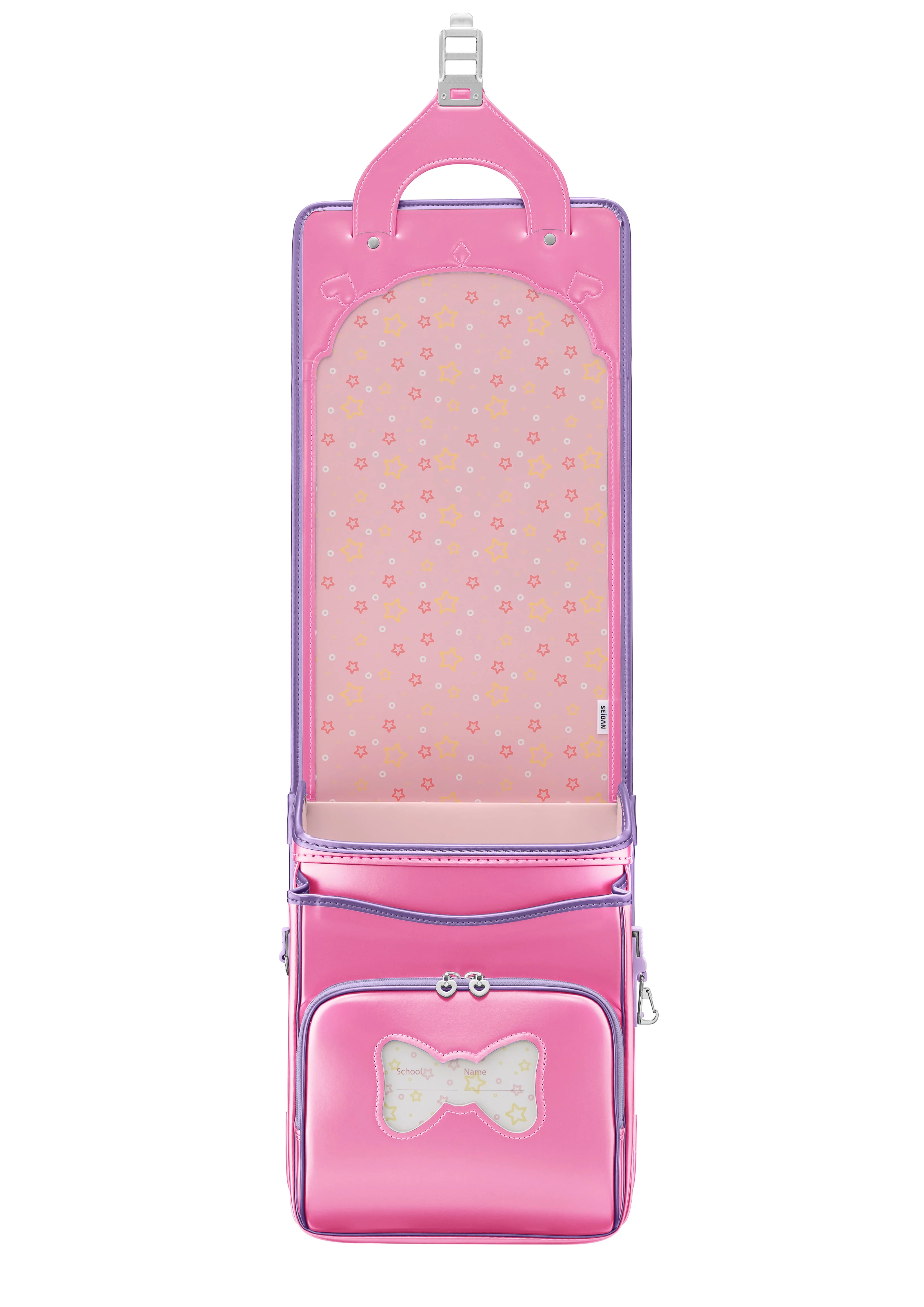 Pearl Pink x Pearl Purple Model Yourmate Shiny Pop Randoseru - Image 5