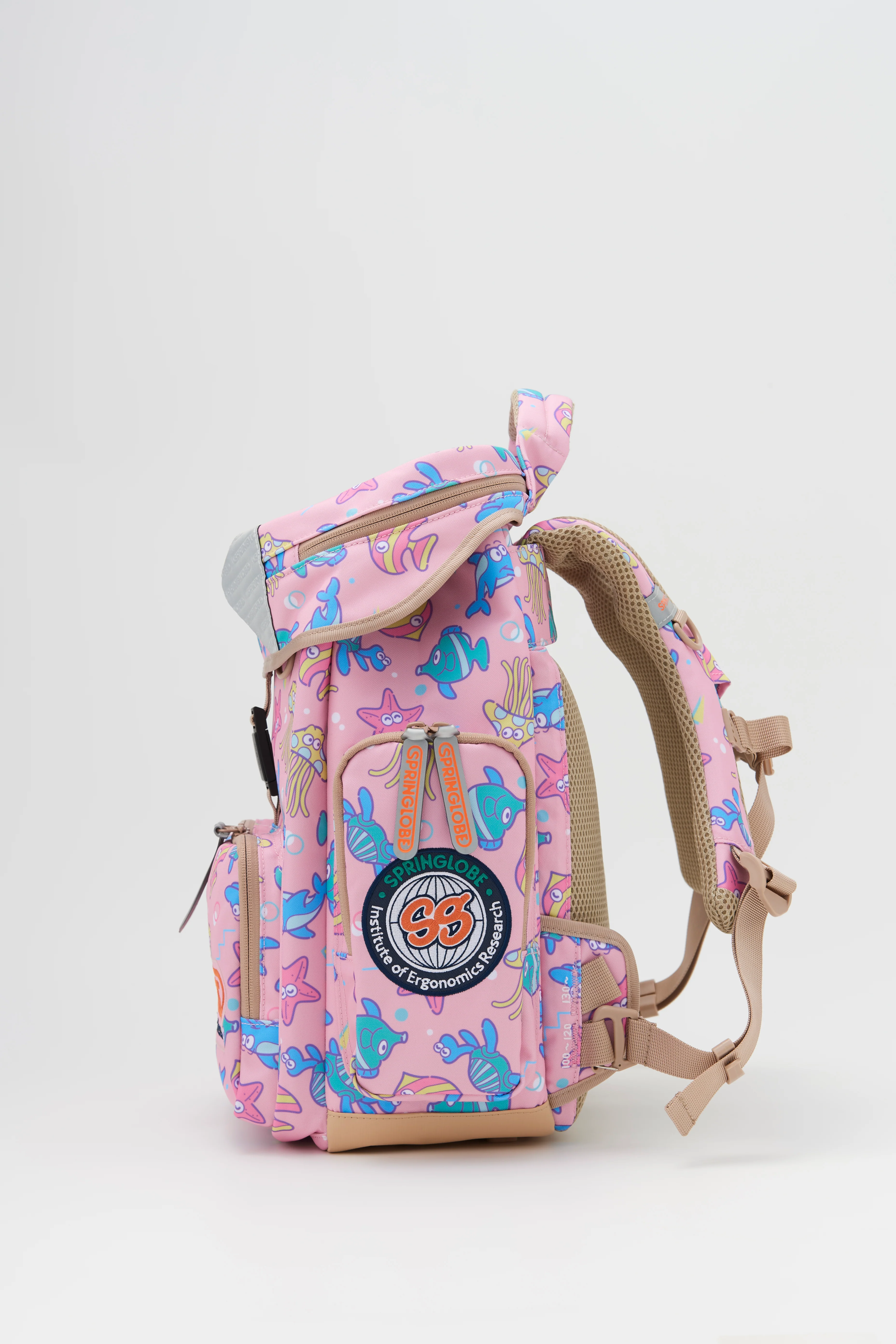 Pink Marin Springlobe Ergonomic School Bag - Image 4