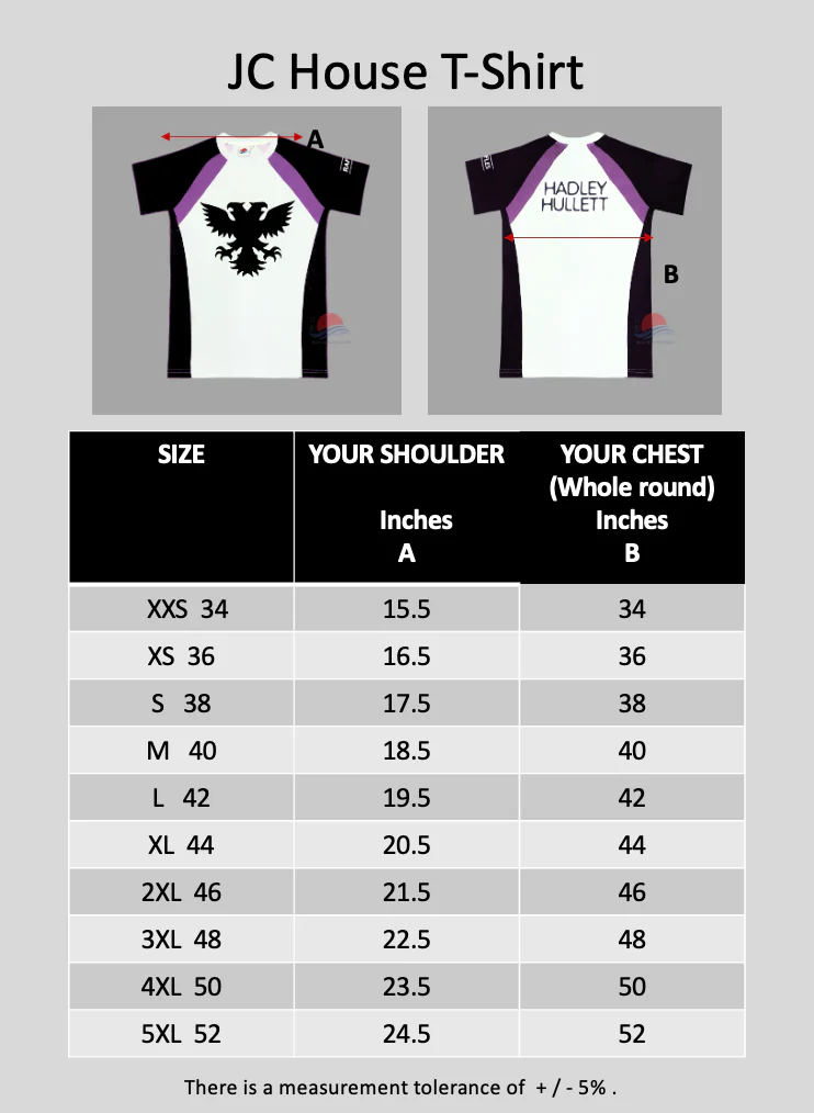 Raffles Institution Year 5-6 BLACK House T-shirt (Hadley-Hullett) - Image 3