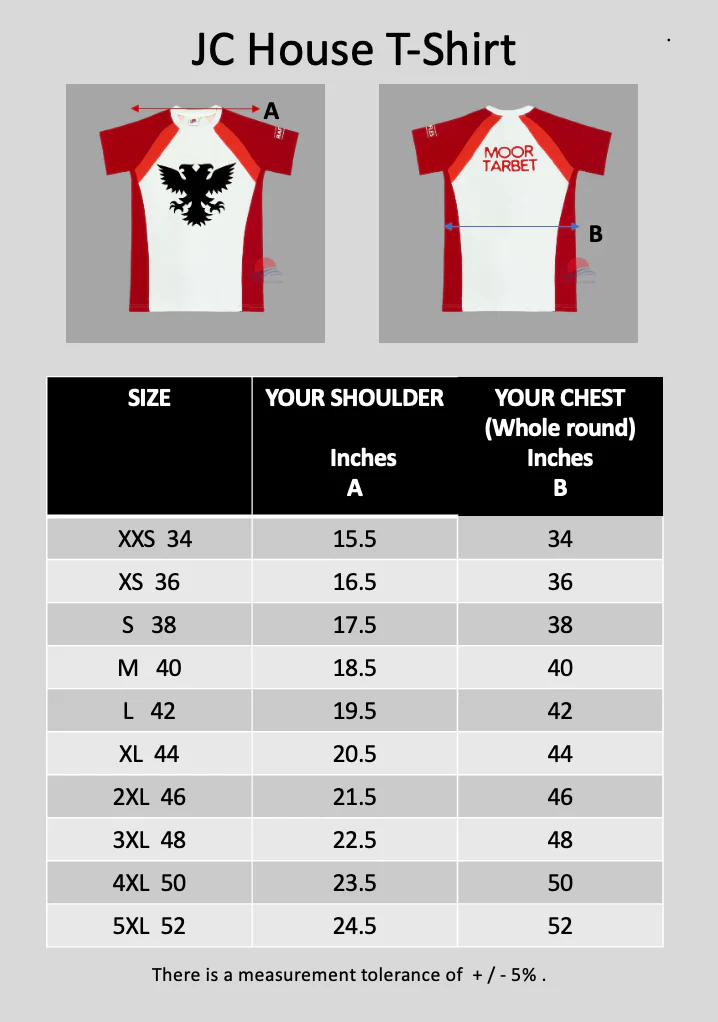 Raffles Institution Year 5-6 RED House T-shirt (Moor-Tarbet) - Image 3