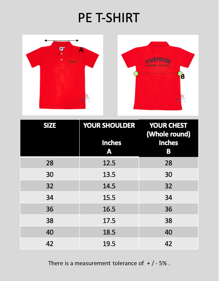 RSPS Red PE T-Shirt - Image 3