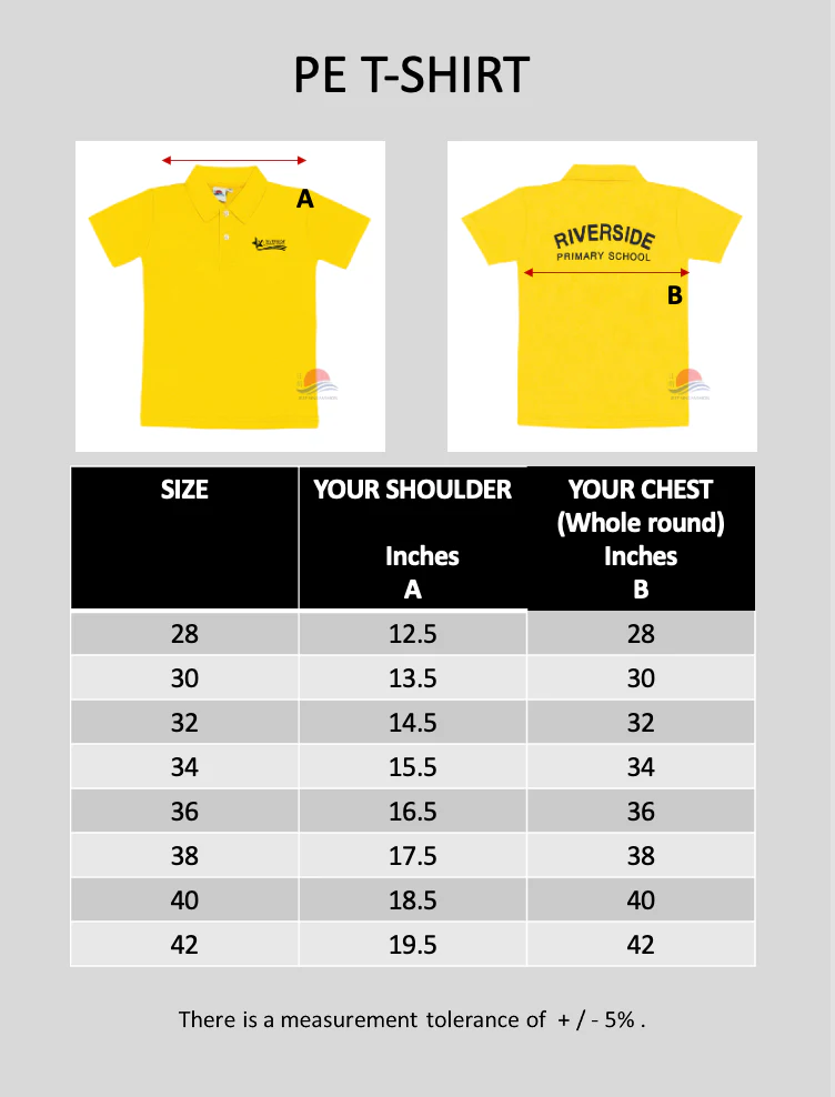 RSPS Yellow PE T-Shirt - Image 3