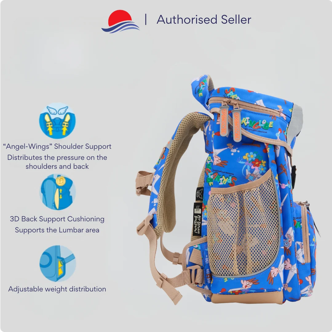 Sax Scientist Springlobe Ergonomic School Bag - Image 2