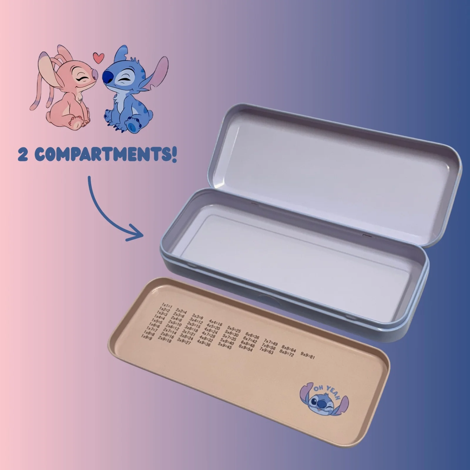 Stitch 2-Tiered Pencil Case - Image 3