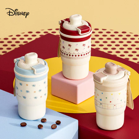 Thermal Insulated Cup w Straw (LOTSO/Stitch/Mickey) - Image 7