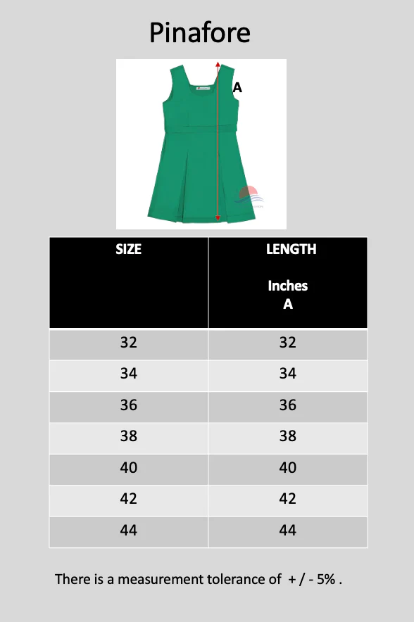 TKGS Girl's Pinafore - Image 3