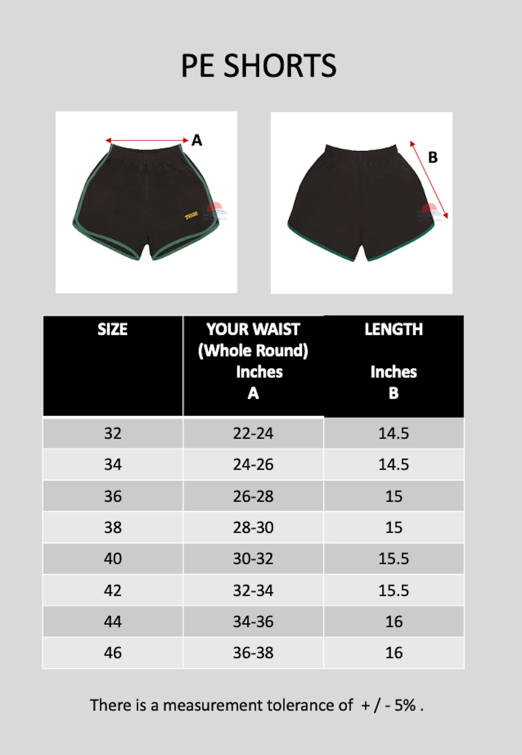 TKGS PE Shorts - Image 3