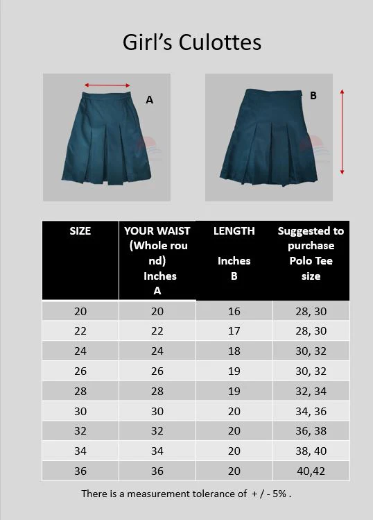 VPS Girl's Culottes - Image 3