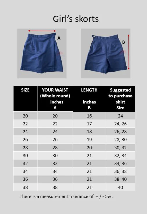 XHPS Girl's Skorts - Image 3